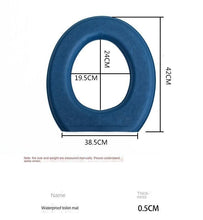 Load image into Gallery viewer, 3pcs Toilet Seat Cover Pads Cushion Cushion Four Seasons Household Removable and Washable Happy Day Closestool Cushion