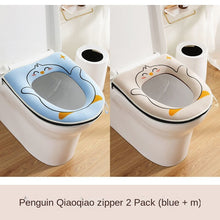 Load image into Gallery viewer, 3pcs Toilet Seat Cover Pads Cute Household Washer Thicker