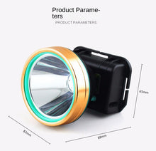Load image into Gallery viewer, Head Light Outdoor Fishing Mine P50 Strong Light USB Charging