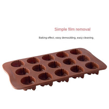 Load image into Gallery viewer, 2pc Silicone Mold Candy Chocolate Decorative Baking Mold Pudding Ice Tray Crystal Glue Mold