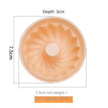 Load image into Gallery viewer, 2pcs Creative DIY Macron Candy Color Silicone Cake Cup Household Baking Mold