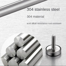 Lade das Bild in den Galerie-Viewer, 304 Stainless Steel Towel Rack Tissue Holder Set Brushed Black Bathroom Pendant