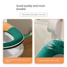 Load image into Gallery viewer, 3pcs Toilet Seat Cover Pads Cushion Four Seasons Household Cute Thicker Winter