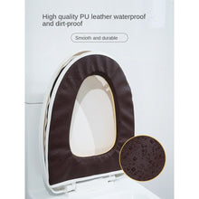 Load image into Gallery viewer, 3pcs Toilet Seat Cover Pads Four Seasons Household Plush Thicker