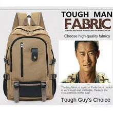 Lade das Bild in den Galerie-Viewer, Large Capacity Schoolbag Travel Backpack Female Sports Bag Male Korean Style Travel Backpack