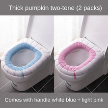 Load image into Gallery viewer, 3pcs Toilet Seat Cover Pads Home Cushion Extra Thick Warm Fleece