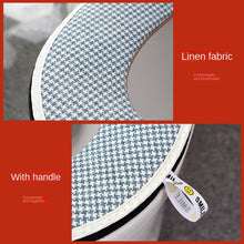 Load image into Gallery viewer, 3pcs Toilet Seat Cover Pads Linen Summer Thin Section Zipper Healthy and Soft