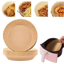 Load image into Gallery viewer, 100pcs  Air Fryer Disposable Paper Liner Non-sticky and easy to clean
