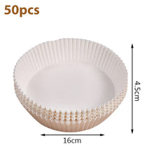 Load image into Gallery viewer, 100pcs  Air Fryer Disposable Paper Liner Non-sticky and easy to clean