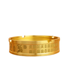 Lade das Bild in den Galerie-Viewer, Ashtray Pure Brass Home Living Room Office High-End Modern Living Room Coffee Table Simple Practical Decoration