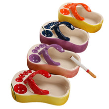 Load image into Gallery viewer, Ashtray Cute Refreshing Flip Flops Living Room Hotel Crafts Ornaments Ashtray