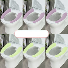 Load image into Gallery viewer, 3pcs Toilet Cushion Seat Cushion Adhesive Washable Four Seasons Self-Adhesive Spring and Summer Toilet Seat Cover Disposable