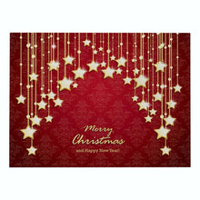 Load image into Gallery viewer, 2PCS Christmas Tablecloths Dinner Table Placemat Tea Party Kitchen Accessories Bowl Cup Pad Drink Coasters