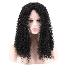 Lade das Bild in den Galerie-Viewer, Women Wig Black Break-up Tube Small Curly Hair Head Cover W208