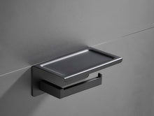 Lade das Bild in den Galerie-Viewer, 304 Stainless Steel Punch-Free Toilet Tissue Holder Phone Holder Wall-Mounted