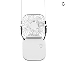 Load image into Gallery viewer, 3-in-1 Fan Hanging Neck Foldable Small Electric Fan Outdoor Handheld Sports 3-speed Portable Mi P9X7