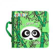 Load image into Gallery viewer, 3D Tear-Proof Guess Animal Space Car Cloth Book 0-3 Years Old Baby Early Education