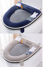 Load image into Gallery viewer, 3pcs Toilet Seat Cover Pads Home Four Seasons Cartoon Cute