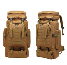 Load image into Gallery viewer, Backpack Large Capacity 80L Camouflage Outdoor Travel Mountaineering Bag