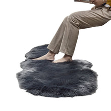 Lade das Bild in den Galerie-Viewer, Wool-Like Leather Sofa Carpet Cushion Window Cushion Living Room Bedroom Non-Slip Mat Blanket
