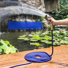 Load image into Gallery viewer, 3 Times Telescopic Pipe Household Car Wash Garden 7 Function Zinc Alloy Shower Water Gun Pack