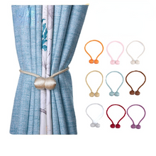 Load image into Gallery viewer, 20 Colors Creative Punch-Free Curtain Magnetic Button Earphone Magnetic Buckle Rope