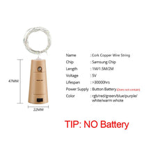 Load image into Gallery viewer, 10pcs Wine Bottle Lights with Cork LED String Light for Christmas Holiday Party Wedding Decoration