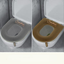 Load image into Gallery viewer, 3pcs Toilet Seat Cover Pads Four Seasons Household Plush Thicker