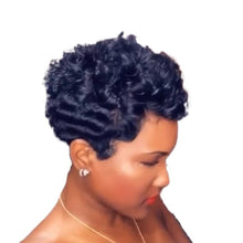 Load image into Gallery viewer, Women Wig Short African Handsome Short Curly Hair W454
