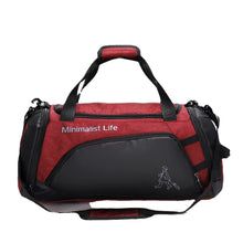 Lade das Bild in den Galerie-Viewer, Backpack Men Women Gymnastic Valise Large Capacity Waterproof travel Hand shoulder bag