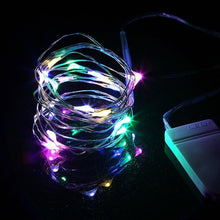 Load image into Gallery viewer, 100Led 10M Copper Wire Solar Powered Lighting Lamps for Christmas tree Outdoor Party Garden Decor