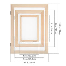 Lade das Bild in den Galerie-Viewer, 1Set Paper Making Kit with Screen Deckle Mold &amp; Mesh for Absorbent Paper
