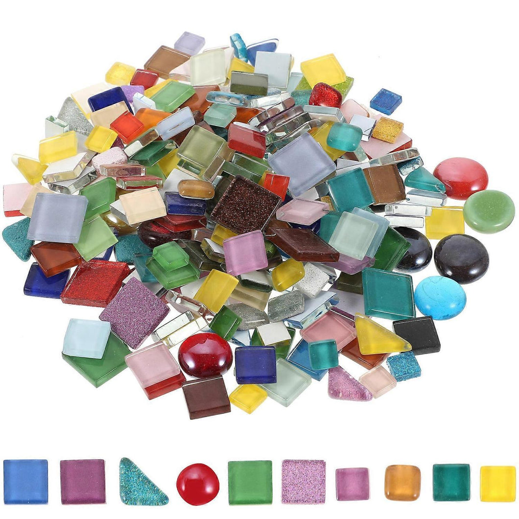 1 Bucket Mosaic Tiles DIY Craft Material Glass Pieces
