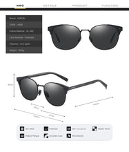 Load image into Gallery viewer, Sunglasses sun Shades Fashion Aluminum Magnesium Polarized Photochromic Night Vision Goggles unisex
