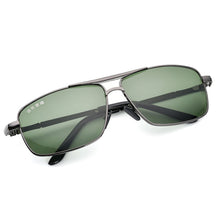 Lade das Bild in den Galerie-Viewer, Sunglasses sun Shades Reinforced Glass Lens HD Not Afraid of Drawing Double Beam Metal unisex
