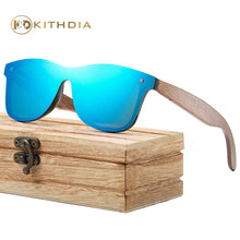 Load image into Gallery viewer, Sunglasses sun Shades Wooden Wooden Leg Men's and Women's Color Film UV Proof unisex

