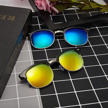 Load image into Gallery viewer, Sunglasses sun Shades Polarized Half Frame Rice Nail Reflective Lenses Retro Photochromic Glass unisex
