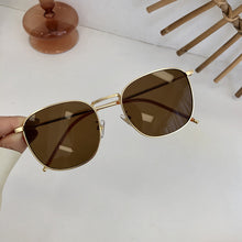 Lade das Bild in den Galerie-Viewer, Sunglasses sun Shades Polarized Creative Style Square Frame Metal UV Protection unisex
