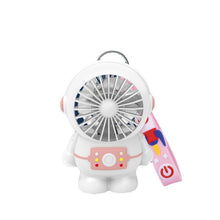Lade das Bild in den Galerie-Viewer, 2022 New Astronaut Mini USB Charging Small Fan Astronaut Portable Handheld Fan Travel Fan Panda Fan
