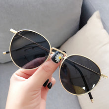 Lade das Bild in den Galerie-Viewer, Sunglasses sun Shades Hong Kong Style Small round Mirror Men's and Women's Color Polarized Ink unisex
