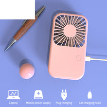 Lade das Bild in den Galerie-Viewer, Handheld Usb Mini Fan Portable Pocket Fan Office Dormitory Desktop Fan Outdoor Travel Air Cooler Thr
