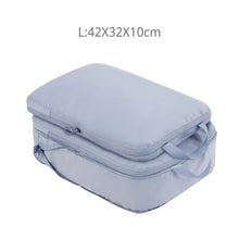 Load image into Gallery viewer, 2pcs Travel Compression Packing Cubes Bag Portable Suitcase Clothes Organizers Waterproof Luggage Storage Cases Drawer Bags
