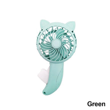 Load image into Gallery viewer, 3 Colors Portable Handheld Fan Hand Pressure Fan Mini Portable Fan Without Battery Household Cute Fa
