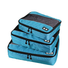 Load image into Gallery viewer, 3pcs/Set Clothing Packing Cubes Travel Bag for Shirts Pants Garment Bags Luggage Organizers Necessaire
