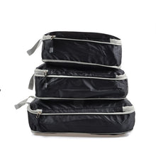 Load image into Gallery viewer, 3PCS Compressible Packing Cubes Foldable Waterproof Travel Storage Bag Suitcase Nylon Portable With Handbag Luggage Organizer
