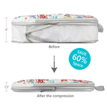 Load image into Gallery viewer, 4/6PCS Travel Compression Packing Cubes Luggage Organizer Accessories Extensible Storage Bags Travel Pouch Foldable Suitcases
