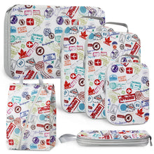 Load image into Gallery viewer, 4/6PCS Travel Compression Packing Cubes Luggage Organizer Accessories Extensible Storage Bags Travel Pouch Foldable Suitcases

