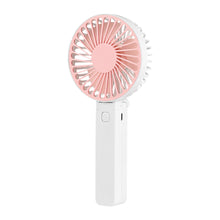 Load image into Gallery viewer, Portable Mini Desktop Air Cooler Folding Fan Handheld USB Rechargeable Fan Outdoor Travel Sports Fan
