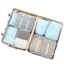 Load image into Gallery viewer, 6/7/8 Piece Set Travel Storage Bags Home Digital Data Cable Organizer For Clothes Shoe Luggage Packing Cube Suitcase Tidy Pouch
