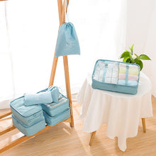 Load image into Gallery viewer, 6/7/8 Piece Set Travel Storage Bags Home Digital Data Cable Organizer For Clothes Shoe Luggage Packing Cube Suitcase Tidy Pouch
